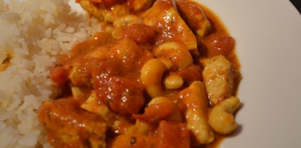 Cashew Chicken Curry