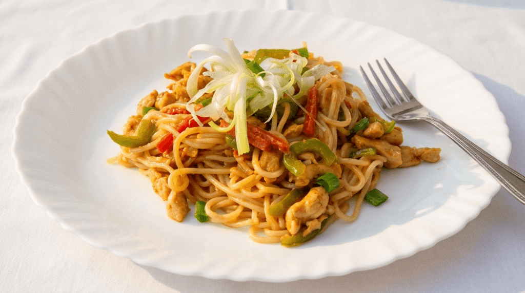 Chicken-Chow-Mein Recipe Pakistani