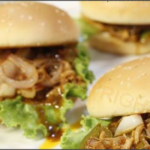 Pulled Chicken Burger