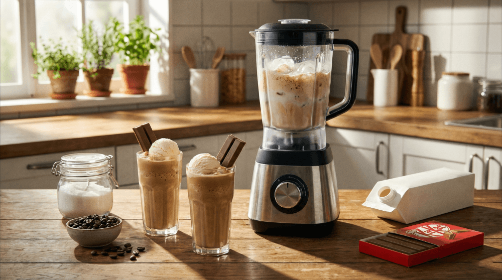 How to Make Cold Coffee at Home with Ice Cream