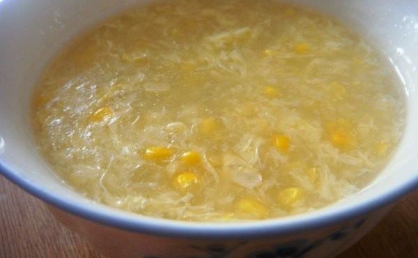 Easy Chicken Corn Soup